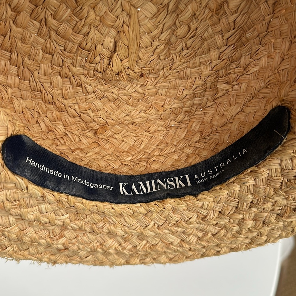 Kaminsky Australia Tuned Brim Straw Hat - Picture 4 of 6